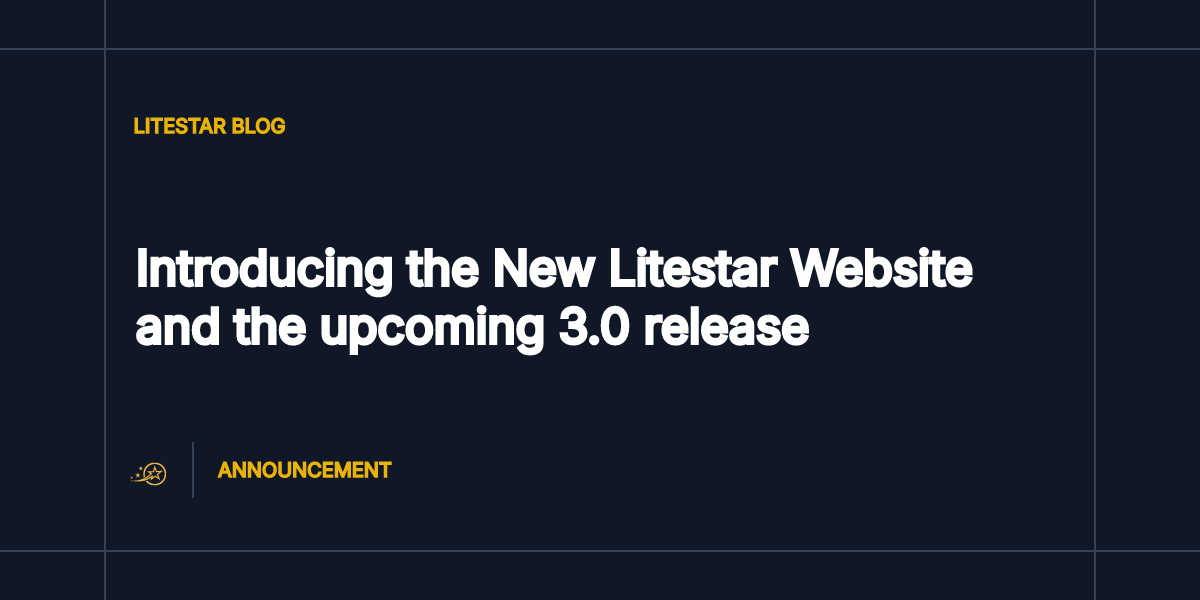 Introducing the New Litestar Website and the upcoming 3.0 release image